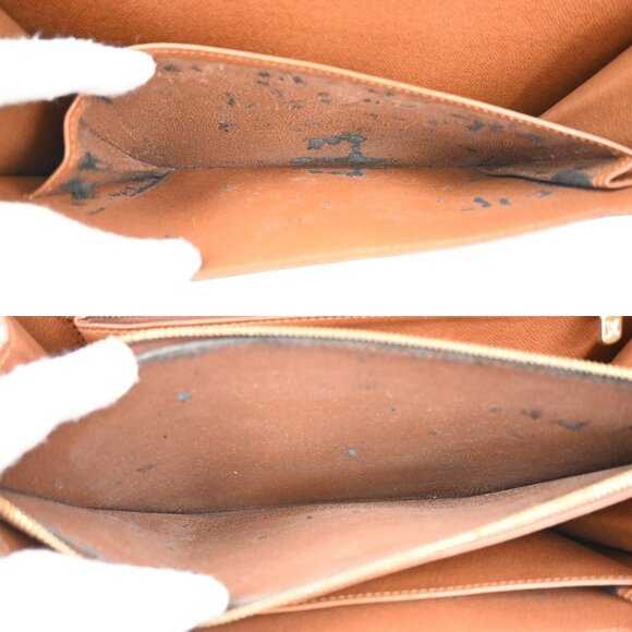 LOUIS VUITTON Concorde Hand Bag Monogram Leather Brown France M51190 84KB259 - Picture 11 of 16